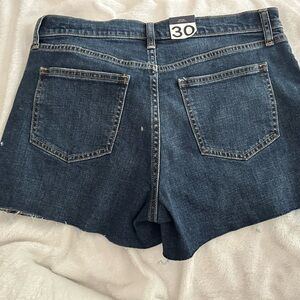 Ladies Gap Denim Cutoff Shorts ~ Sz 30 Waist